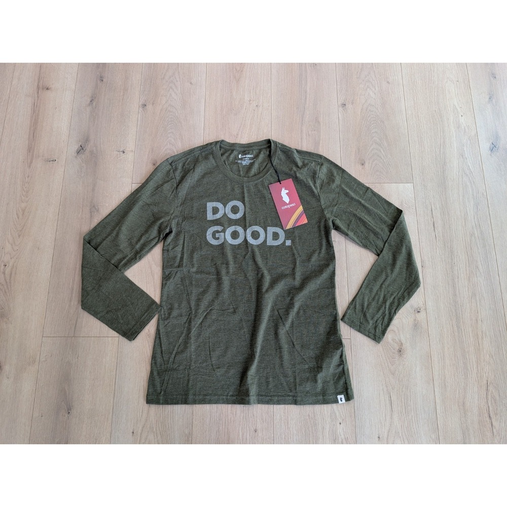 Cotopaxi NWT Women's Do Good Long Sleeve T-Shirt Organic Cotton Size Medium